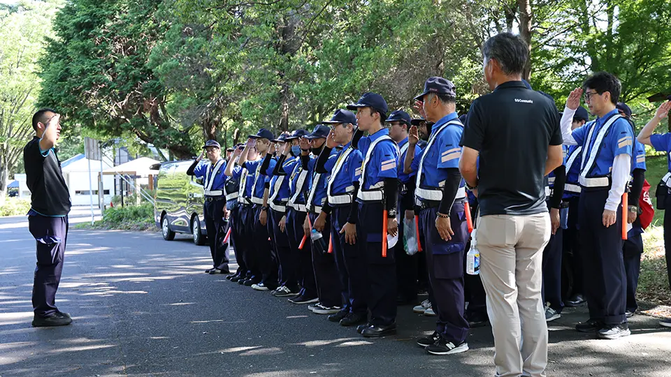 イベント警備の様子